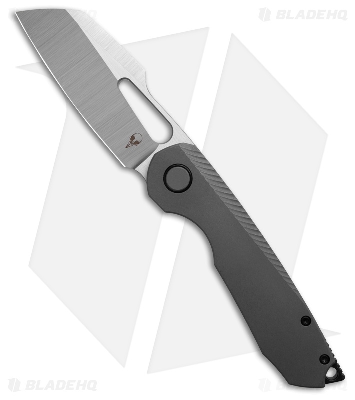 Sparrow Knife Co. Strix V5 MagnaCut Knife Plain Jane Gray Ti (3.4" Satin)
