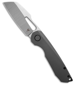 Sparrow Knife Co. Strix V5 MagnaCut Knife Plain Jane Gray Ti (3.4" Satin)