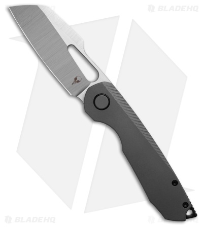 Sparrow Knife Co. Strix V5 MagnaCut Knife Plain Jane Gray Ti (3.4" Satin)