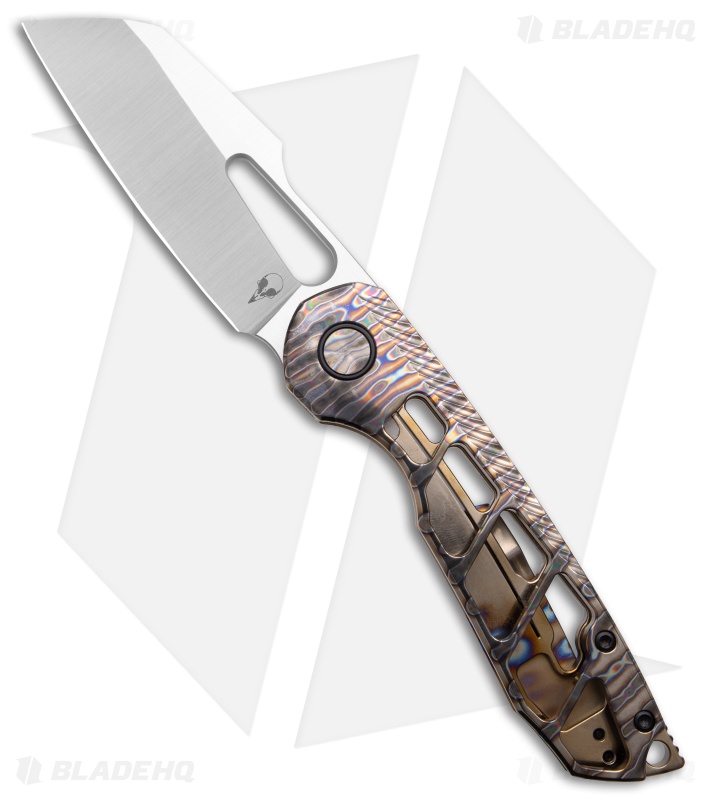 Sparrow Knife Co. Strix BHQ Exclusive Knife Heatwave Skeletonized (3.4" Satin)