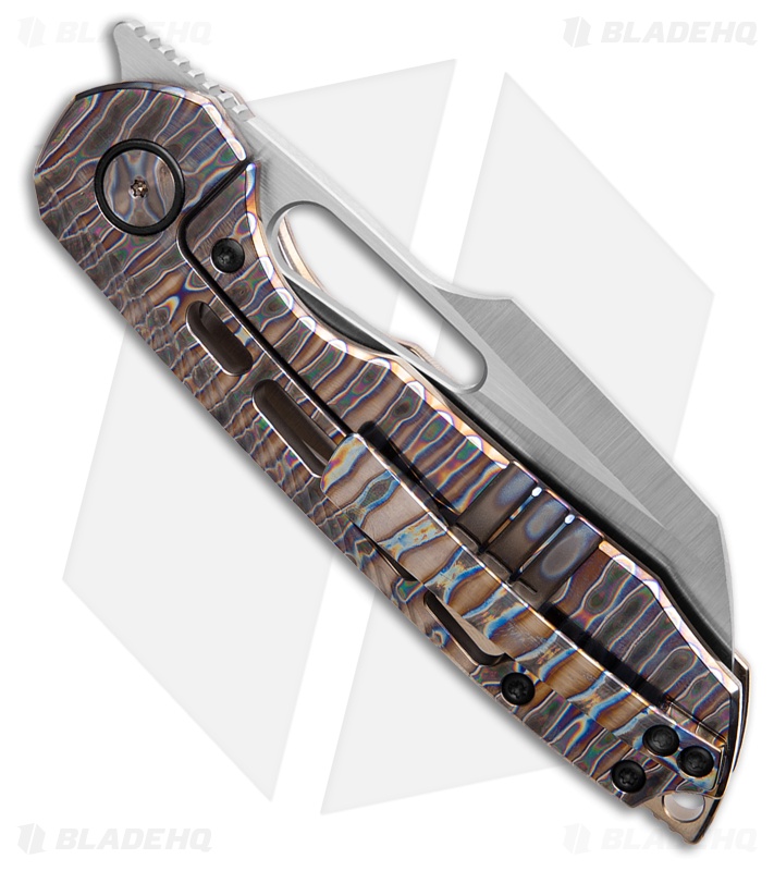 Sparrow Knife Co. Strix BHQ Exclusive Knife Heatwave Skeletonized (3.4" Satin)