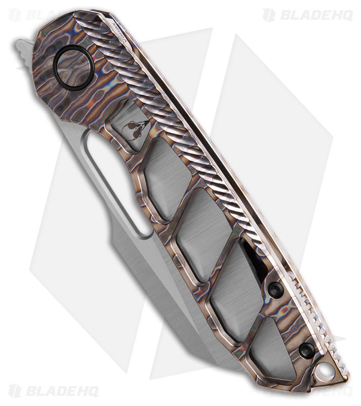 Sparrow Knife Co. Strix BHQ Exclusive Knife Heatwave Skeletonized (3.4" Satin)