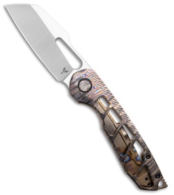 Sparrow Knife Co. Strix BHQ Exclusive Knife Heatwave Skeletonized (3.4" Satin)