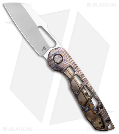 Sparrow Knife Co. Strix BHQ Exclusive Knife Heatwave Skeletonized (3.4" Satin)