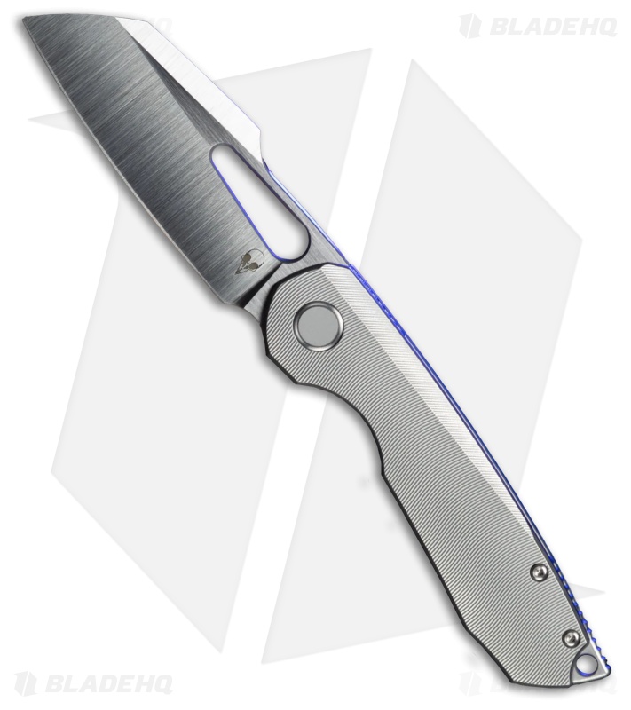 Sparrow Knife Co. Strix Frame Lock Knife BB Micromilled Titanium (3.4" Satin)