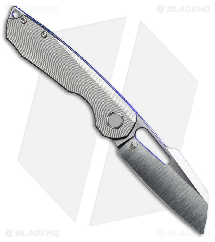 Sparrow Knife Co. Strix Lefty Frame Lock Knife BB Micromilled Ti (3.4" Satin)