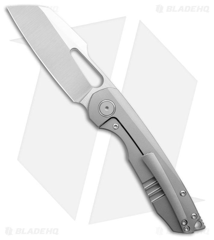 Sparrow Knife Co. Strix Lefty Frame Lock Knife BB Micromilled Ti (3.4" Satin)