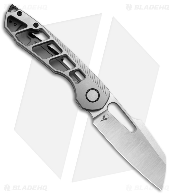Sparrow Knife Co. Strix Lefty Frame Lock Knife BB Skeletonized Ti (3.4" Satin)