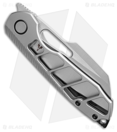 Sparrow Knife Co. Strix Lefty Frame Lock Knife BB Skeletonized Ti (3.4" Satin)