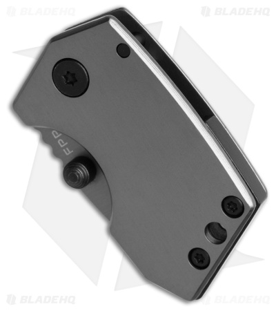 Stabby Labs FAT PP Frame Lock Knife Silver Stainless Steel (1.2" Silver)