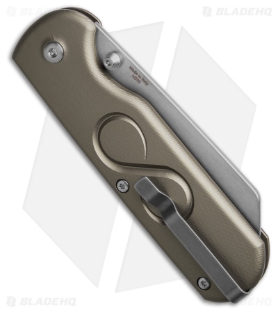 StraightLine EDC ROX Button Lock Knife Anodized Aluminum (2.75" SW)