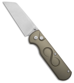 StraightLine EDC ROX Button Lock Knife Anodized Aluminum (2.75" SW)