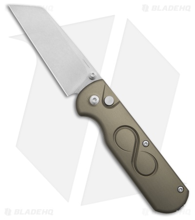 StraightLine EDC ROX Button Lock Knife Anodized Aluminum (2.75" SW)