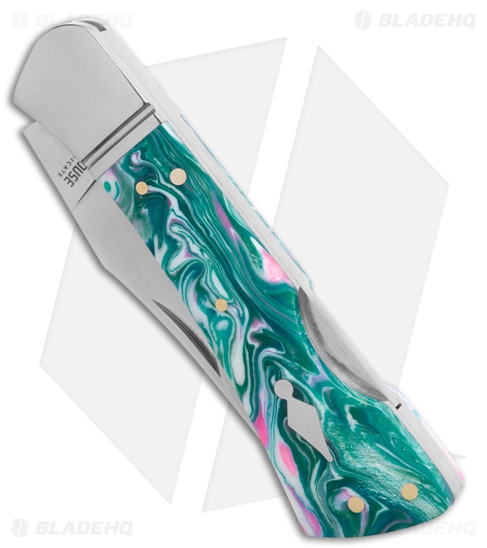Sugar House Knife Syndicate Flying Goddess Knife Cotton Candy (2.8" Satin)