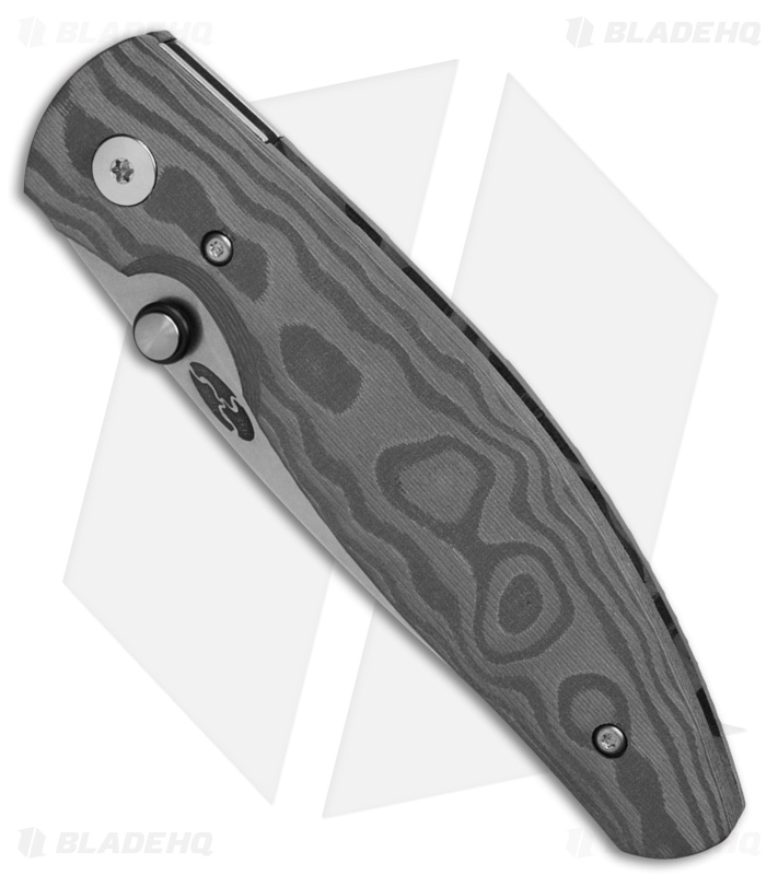 TRM Knives Atom Liner Lock Knife Black Pearl CamoCarbon (3.5" SW MagnaCut)