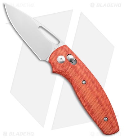 TRM Knives Bulldog Rev B River-LOK Knife Autumn Orange Micarta 3D (3" BB)