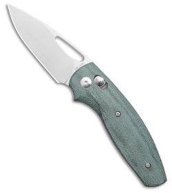 TRM Knives Bulldog Rev B River-LOK Knife Blue Denim Micarta 3D (3" BB)