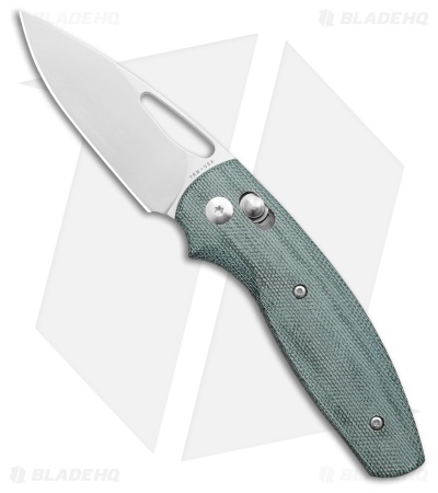 TRM Knives Bulldog Rev B River-LOK Knife Blue Denim Micarta