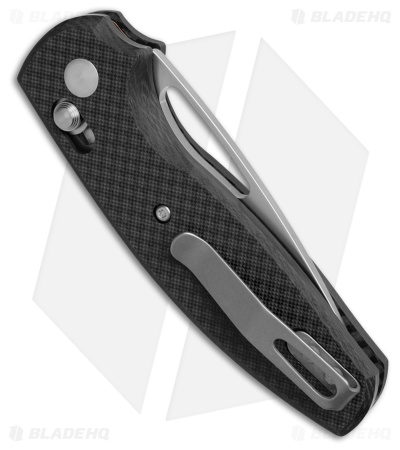 TRM Knives Bulldog Rev B River-LOK Knife Carbon Fiber Textured Flat (3" BB)