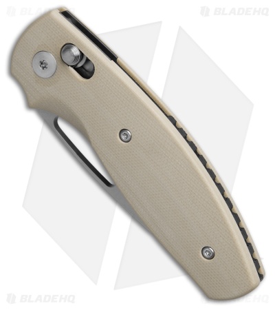 TRM Knives Bulldog Rev B River-LOK Knife Desert Tan G-10 (3" BB)