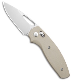 TRM Knives Bulldog Rev B River-LOK Knife Desert Tan G-10 (3" BB)