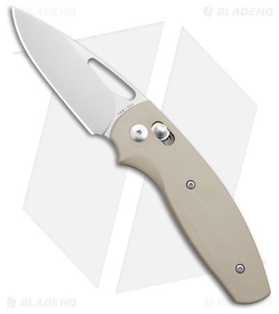 TRM Knives Bulldog Rev B River-LOK Knife Desert Tan G-10 (3" BB)