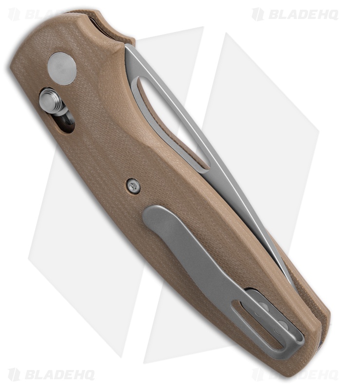 TRM Knives Bulldog Rev B River-LOK Knife Earth Brown G-10 (3" BB)