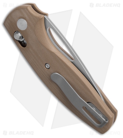 TRM Knives Bulldog Rev B River-LOK Knife Earth Brown G-10 (3" BB)