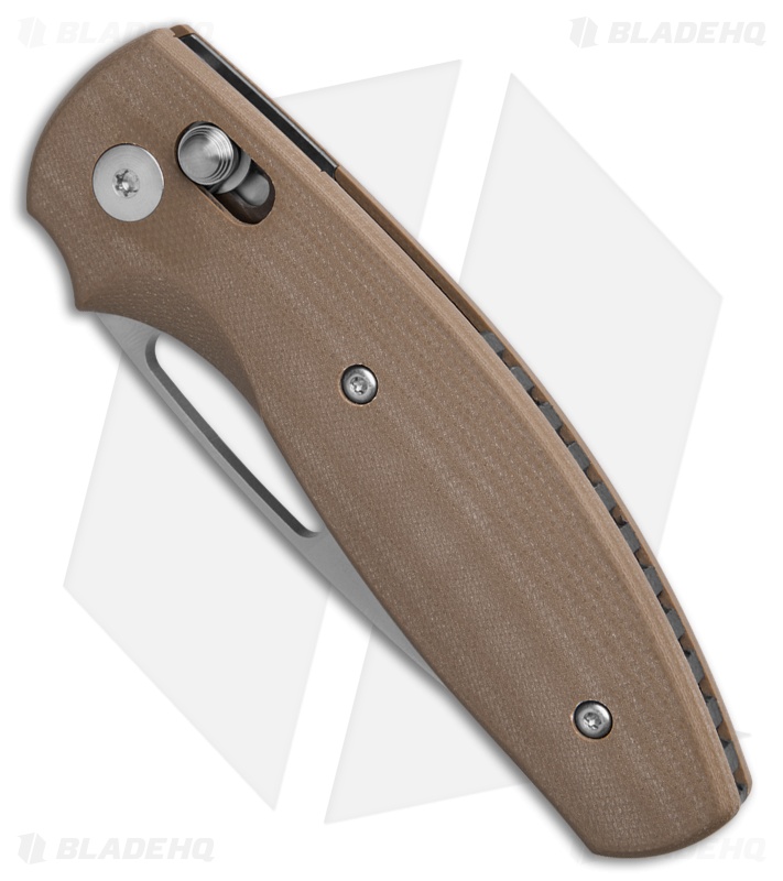 TRM Knives Bulldog Rev B River-LOK Knife Earth Brown G-10 (3" BB)