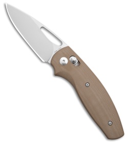 TRM Knives Bulldog Rev B River-LOK Knife Earth Brown G-10 (3" BB)