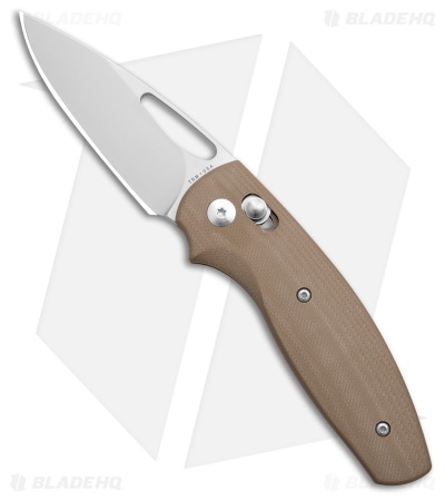 TRM Knives Bulldog Rev B River-LOK Knife Earth Brown G-10 (3" BB)