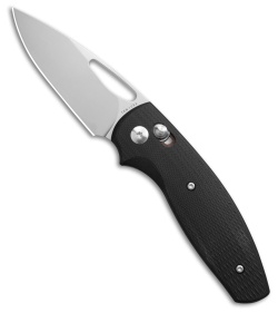 TRM Knives Bulldog Rev B River-LOK Knife Jet Black G-10 (3" Bead Blasted)