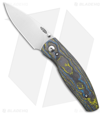 TRM Knives Neutron 2 Liner Lock Knife Bolts Camo Carbon 3D