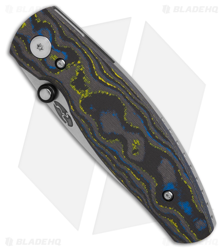 TRM Knives Neutron 2 Liner Lock Knife Bolts Camo Carbon 3D/Titanium (3" SW)