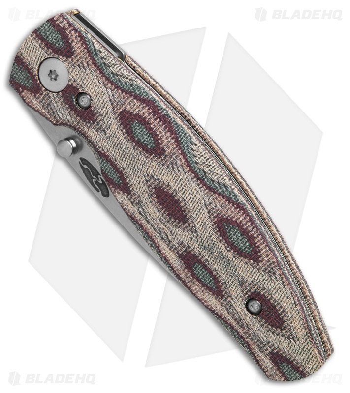 TRM Knives Neutron 2 Liner Lock Knife Python Micarta 3D (3" SW)