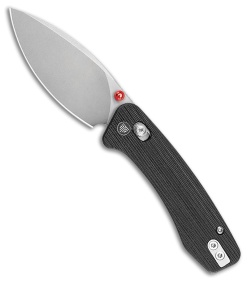 Trivisa Knives Koala Crossbar Lock Knife Black G-10 (2.6" Stonewash)