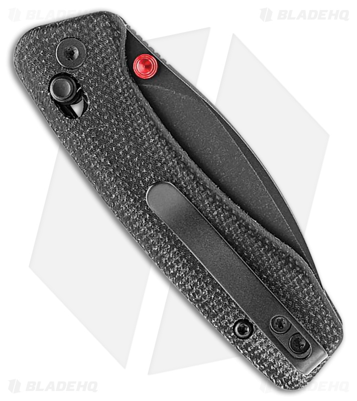Trivisa Knives Koala Crossbar Lock Knife Black Canvas Micarta (2.56" Black SW)
