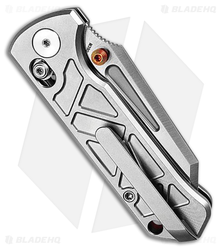 入手困難　Sics Trinity Trivisa Knives Skarn-W Crossbar Lock Knife Titanium - Blade HQ