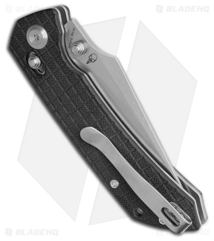 Tenable Fenrir Crossbar Lock Knife Black G-10 Frag
