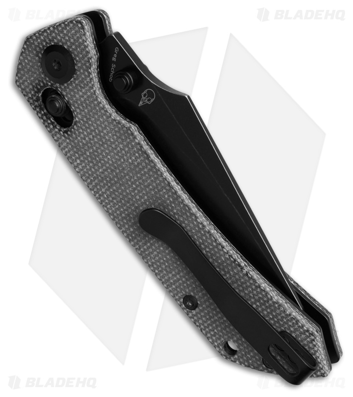 Tenable Fenrir Crossbar Lock Knife Black Micarta
