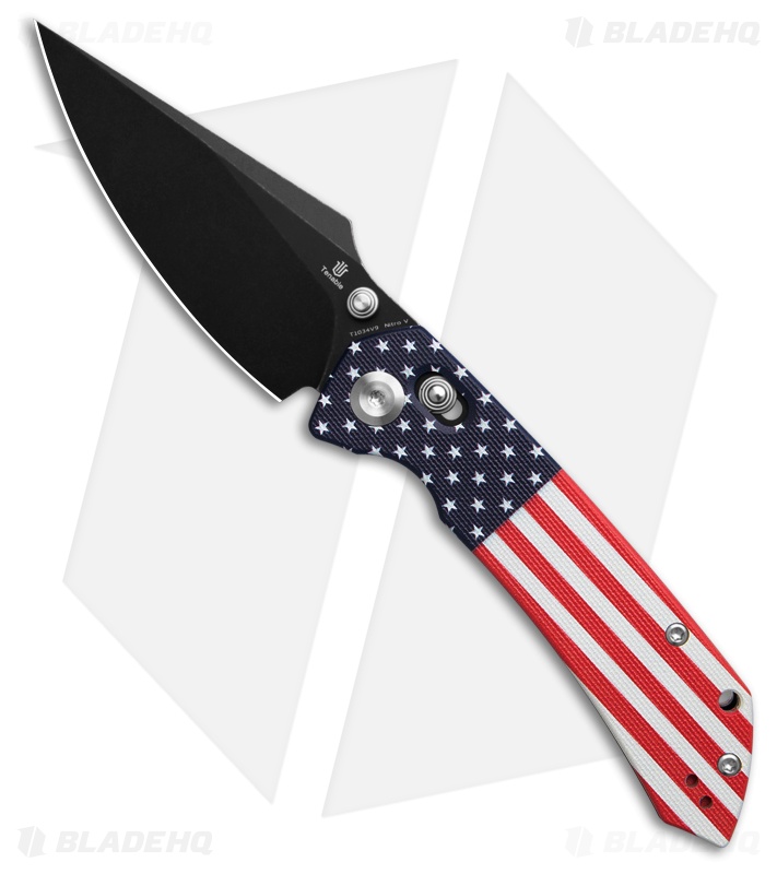 プレスト@　インフェルノ3 Tenable Fenrir Crossbar Lock Knife Flag G-10