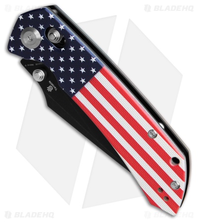 プレスト@　インフェルノ3 Tenable Fenrir Crossbar Lock Knife Flag G-10