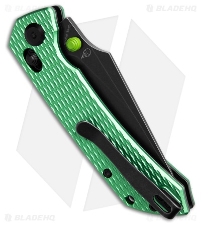 Tenable Fenrir Crossbar Lock Knife Green Diamond Al Black SW