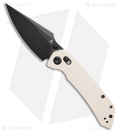 Tenable Fenrir Crossbar Lock Knife Ivory White G-10