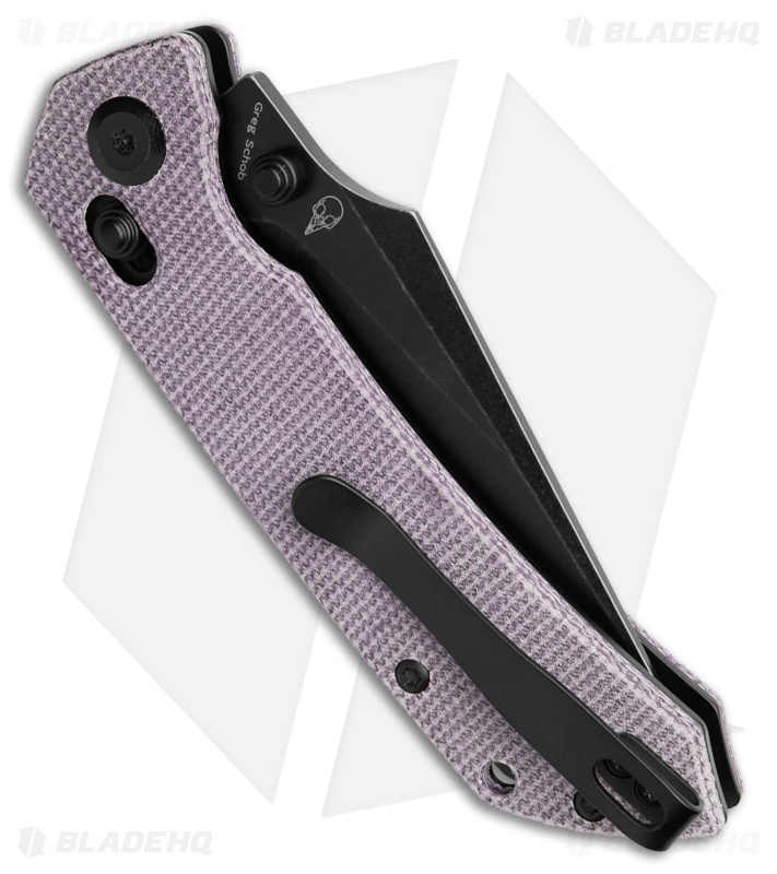 Tenable Fenrir Crossbar Lock Knife Purple Micarta