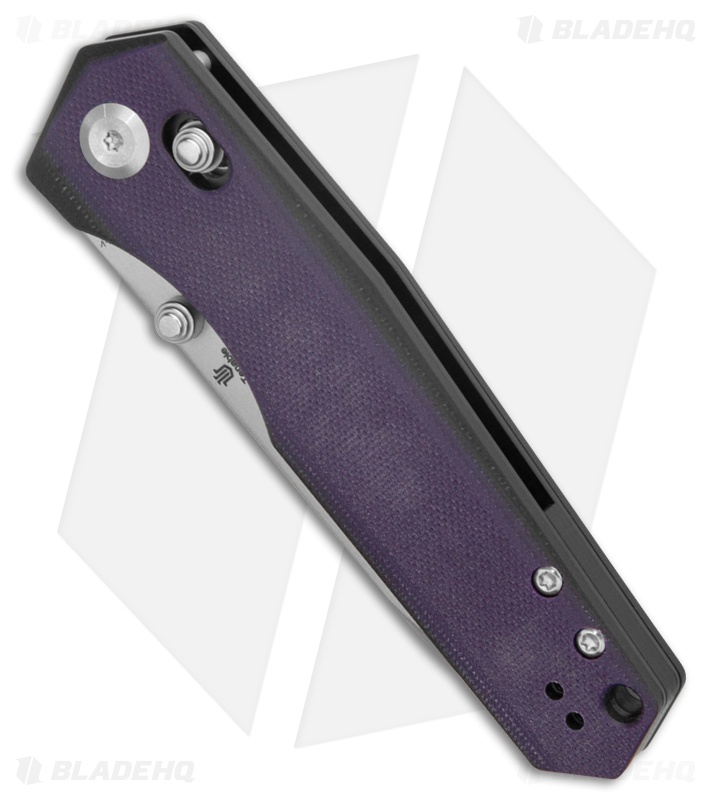 Tenable Knives Beaver Knife Black/Purple G-10 SW