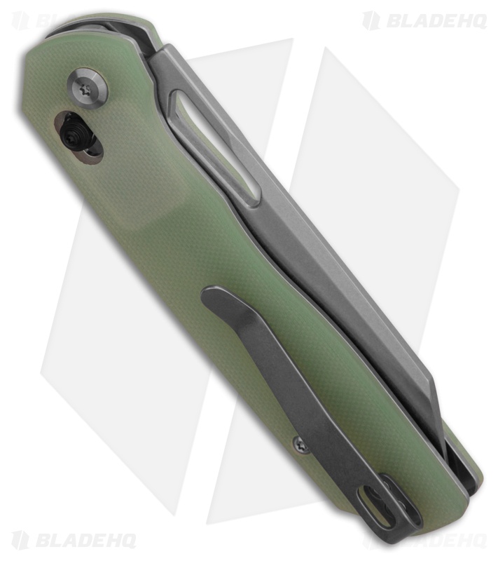 Tenable Knives Shard Crossbar Lock Knife Jade G-10 SW
