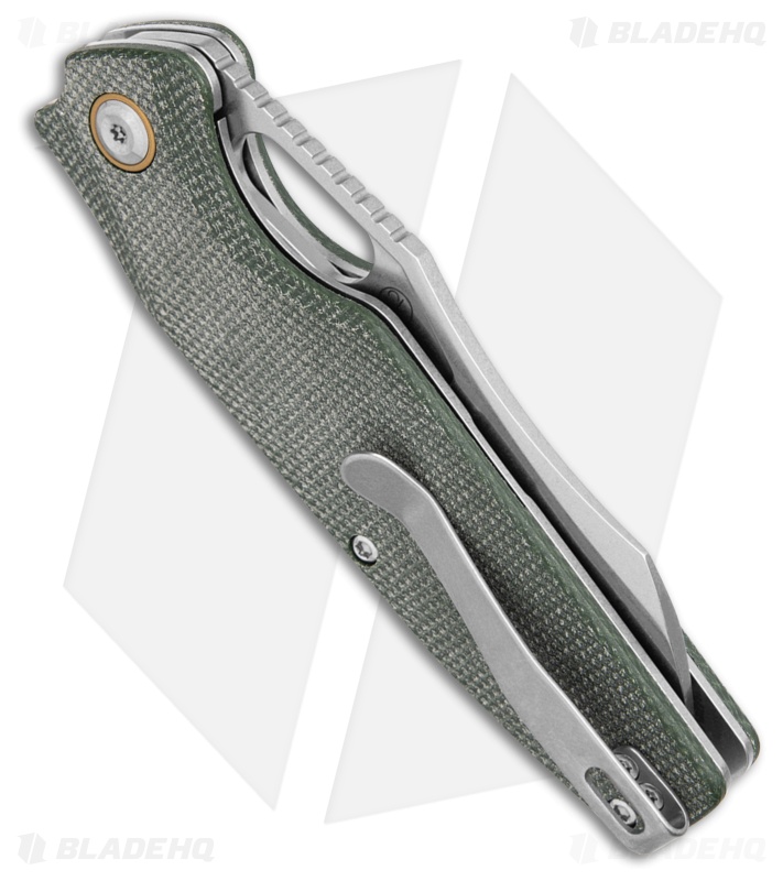 Tenable Knives Tuckamore Liner Lock Knife Green Micarta (3.5" SW)