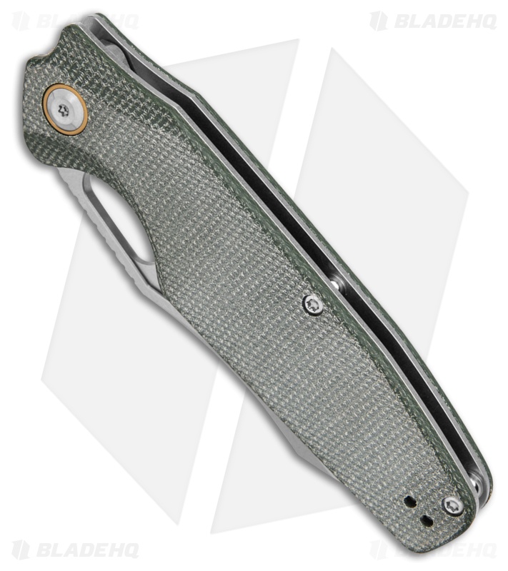Tenable Knives Tuckamore Liner Lock Knife Green Micarta (3.5" SW)