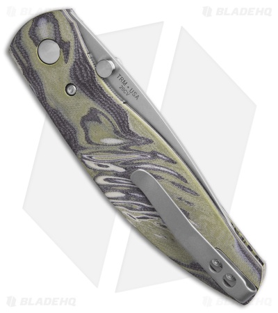 TRM Knives Atom Liner Lock Knife Midnight Jungle G-10 (3" SW)